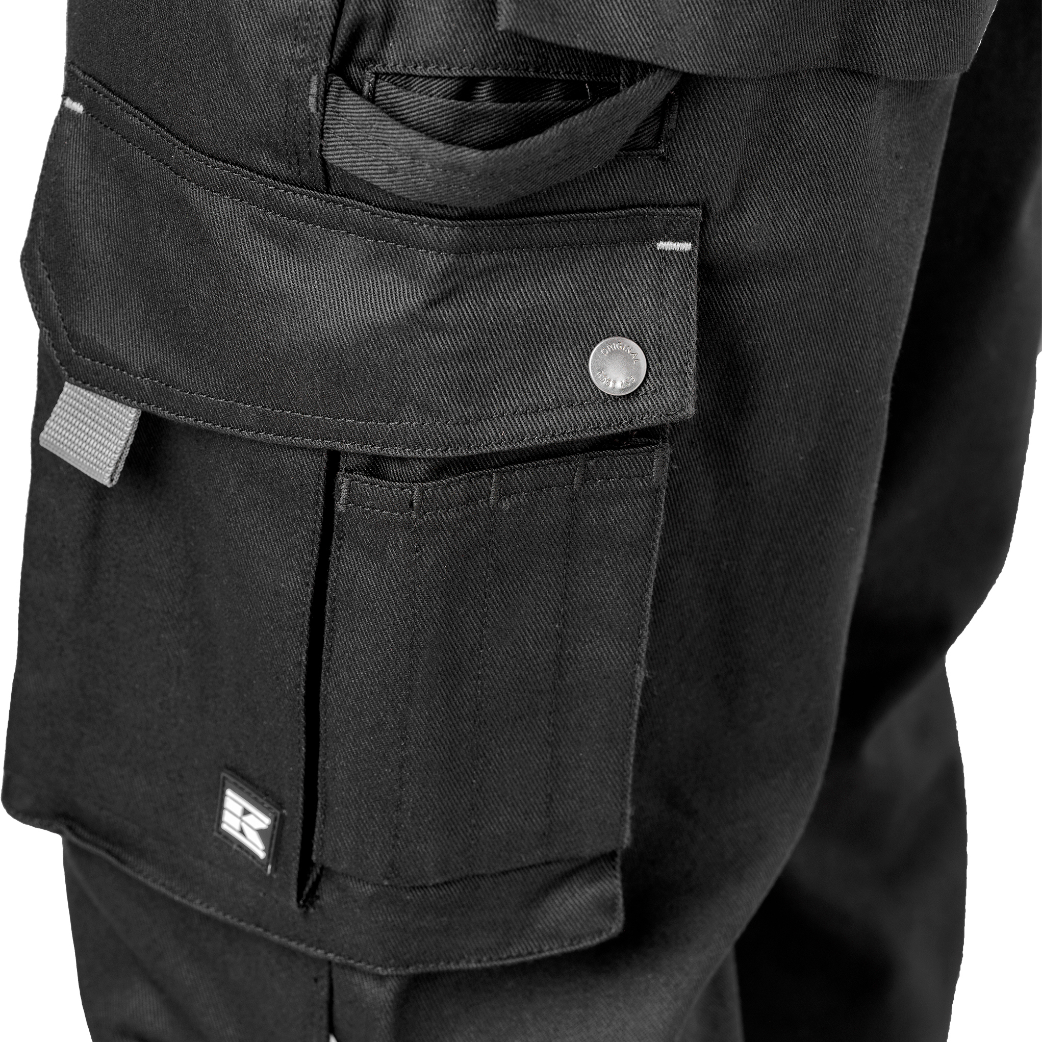 Kramp Original arbejdsbukser, Sort, large image number 8