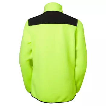 South West Polly women's fiber pile jacket, Fluorescent Yellow