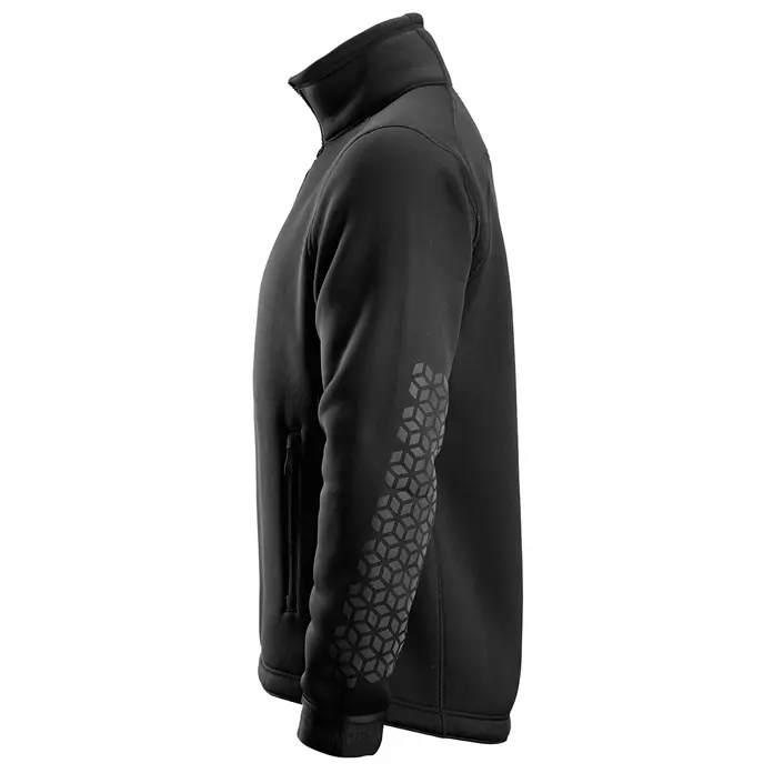 Snickers FlexiWork fleece jacket 8018, Black, large image number 2