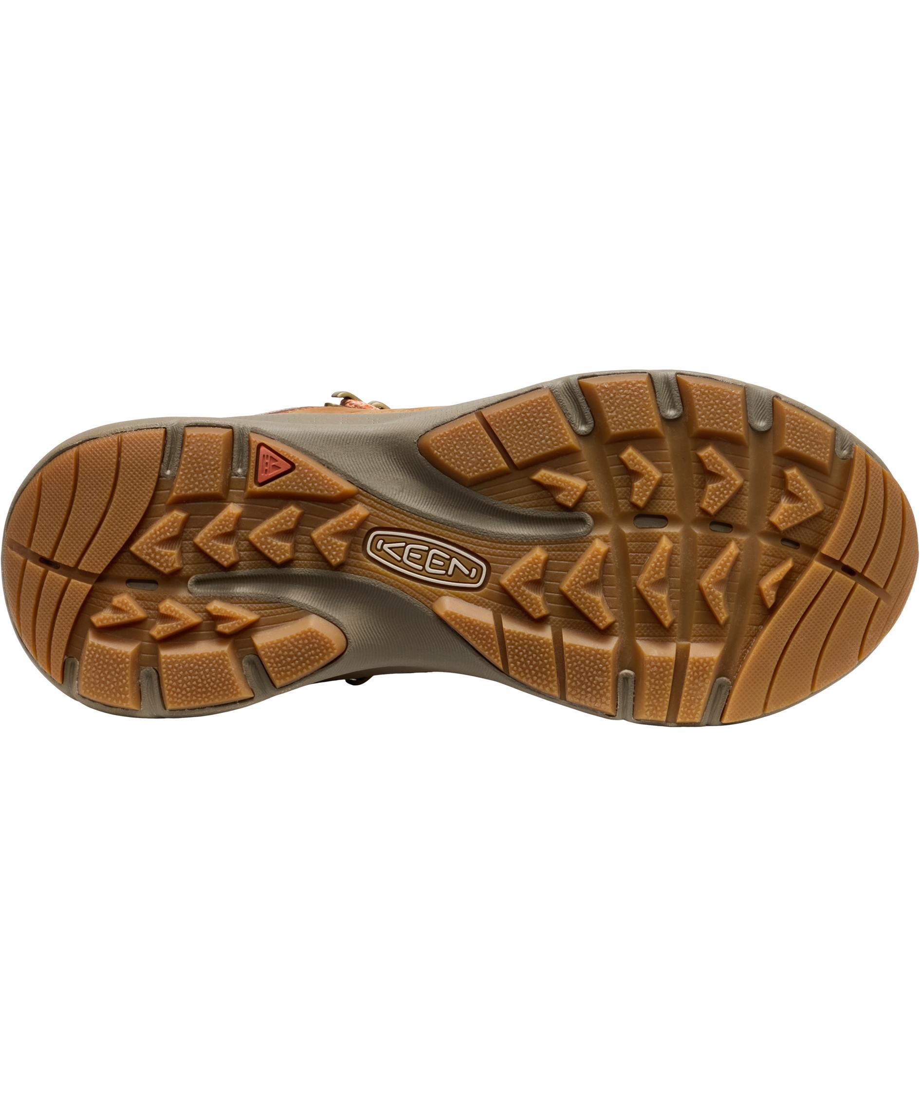 Keen Leiki Leather Mid WP vandrark&auml;ngor dam, Chipmunk/Bison, large image number 7