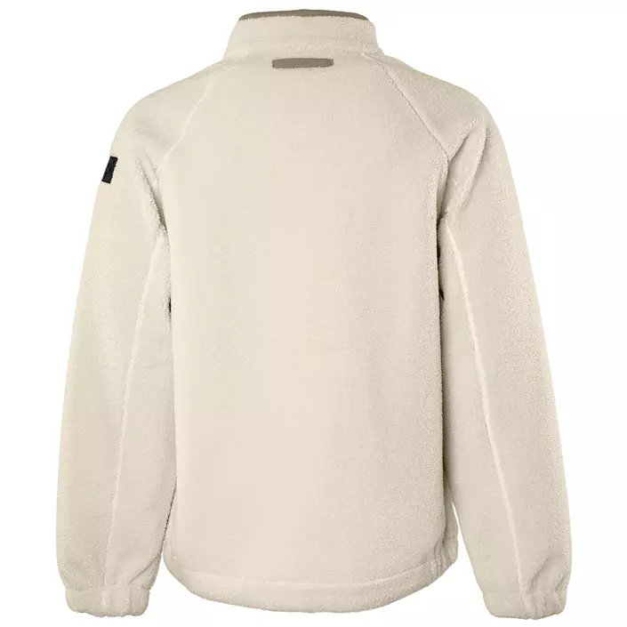 Fristads Copper fibre pile jacket, White, large image number 2