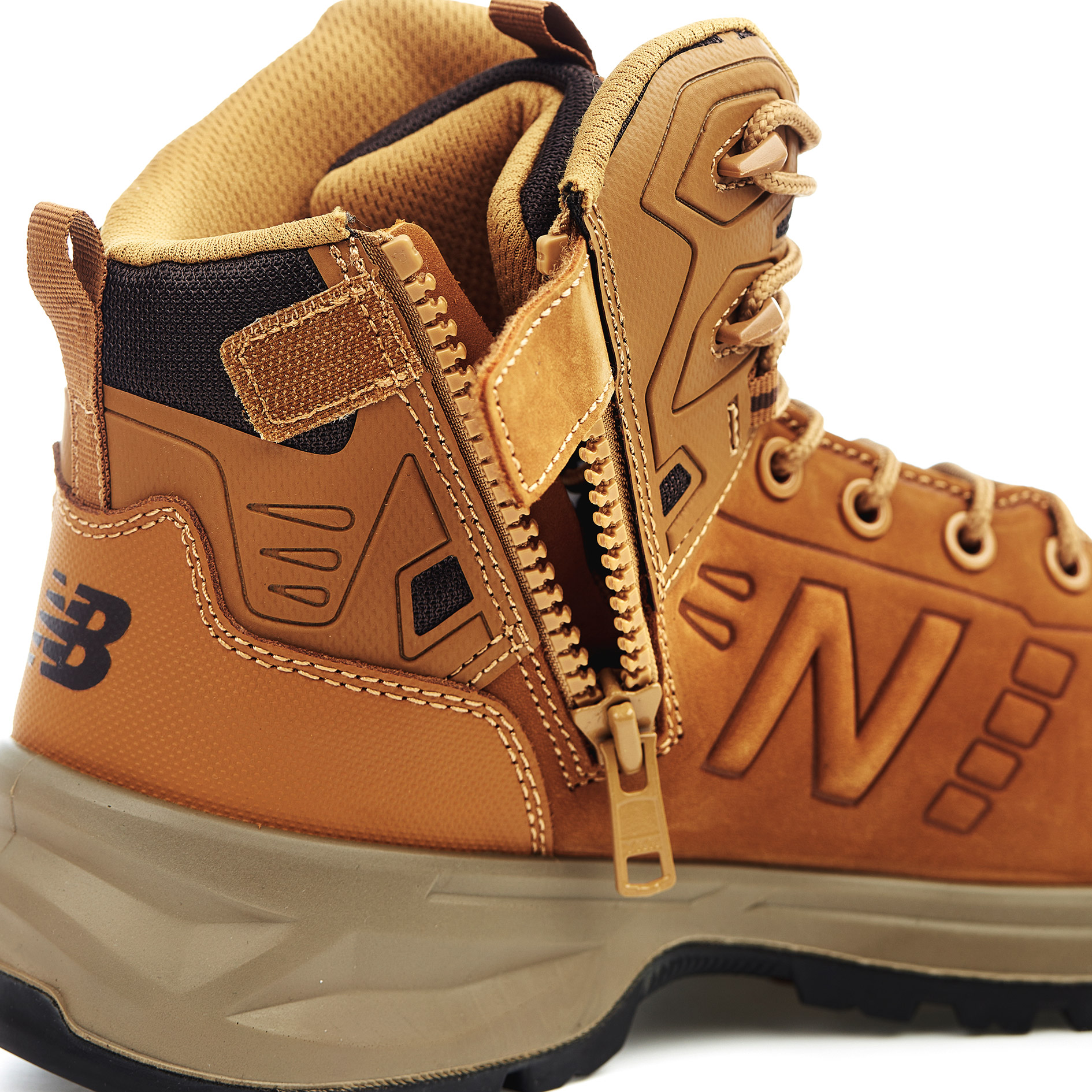 New Balance Calibre Wheat safety boots S3, Brown, large image number 5