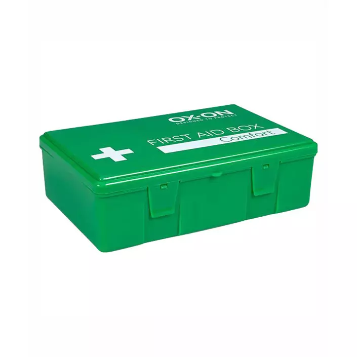 OX-ON First aid box, Green, Green, large image number 0