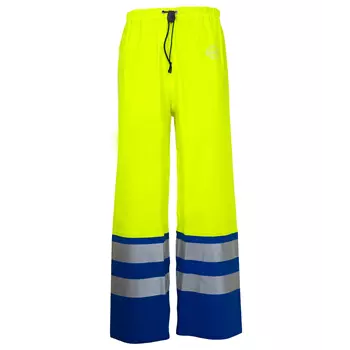 Abeko Atec rain trousers, Hi-Vis Yellow/blue