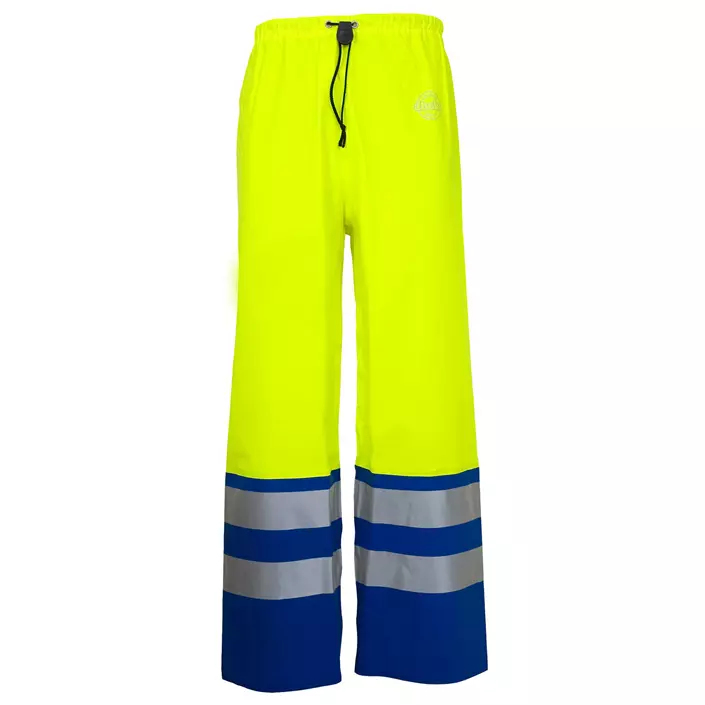Abeko Atec rain trousers, Hi-Vis Yellow/blue, large image number 0
