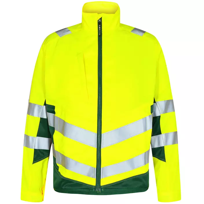 Engel Safety Light arbejdsjakke, Hi-vis Gul/Grøn, large image number 0