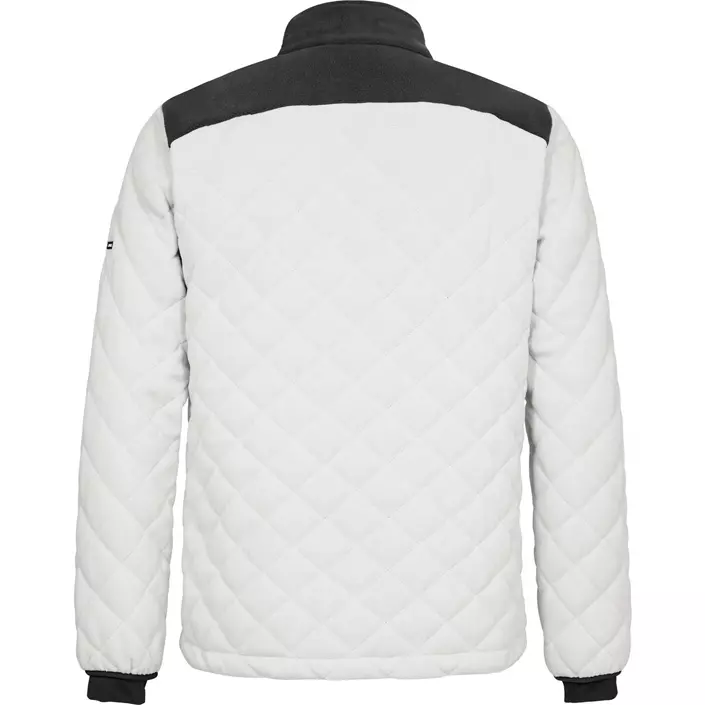 Engel Entire vatteret fleecejakke, Bone White/Anthracite Grey, large image number 2