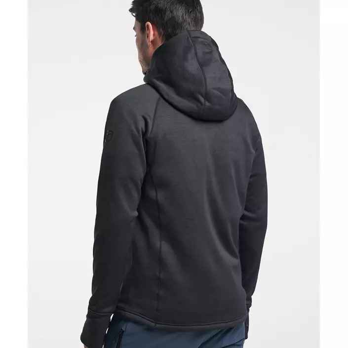 Tenson TXlite hoodie med blixtlås, Black, large image number 8