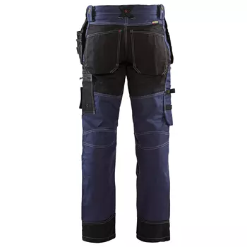 Blåkläder twill craftsman trousers X1500, Marine Blue/Black