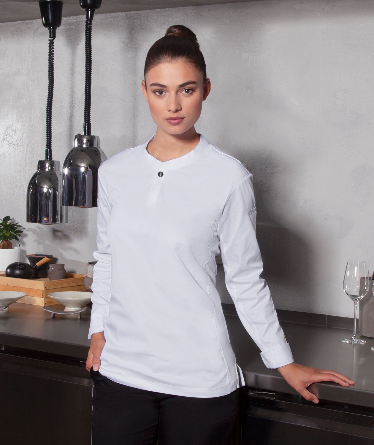 Karlowsky Performance women's long-sleeved Polo shirt