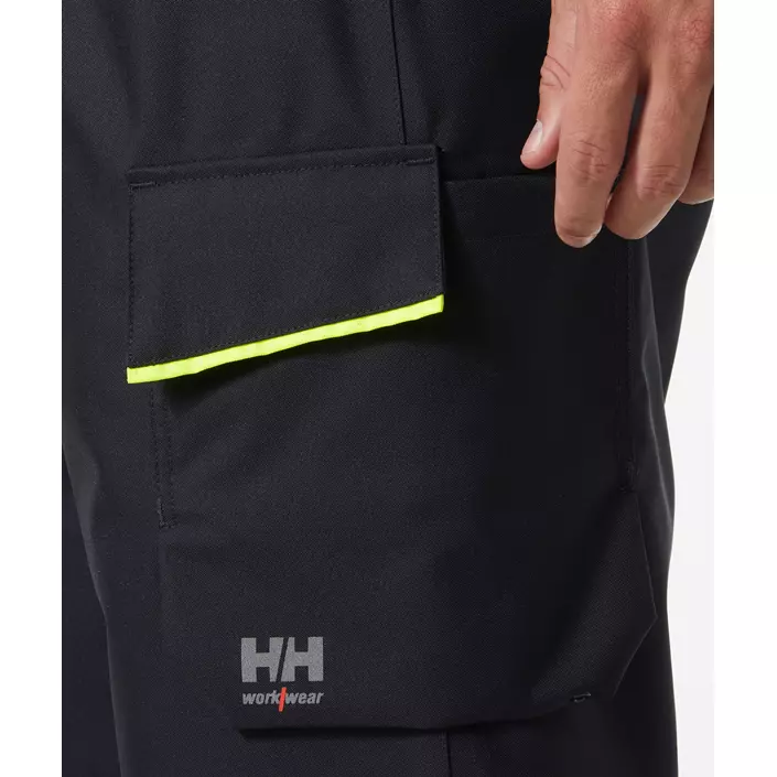 Helly Hansen UC-ME winter trousers, Hi-vis yellow/Ebony, large image number 4