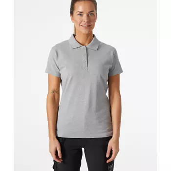 Helly Hansen Classic women's polo shirt, Grey melange