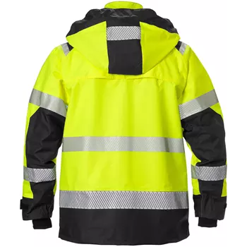 Fristads Airtech® shell jacket 4515, Hi-vis Yellow/Black