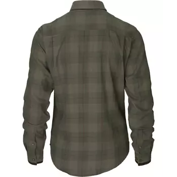 Seeland Range women's flannel shirt, Pine green check