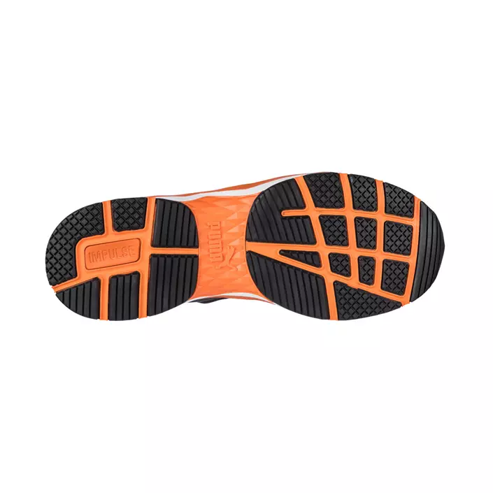 Puma Rush Mid 2.0 safety shoes S1P, Black/Orange, large image number 4