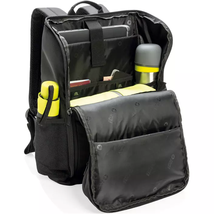 Swiss Peak 15,6" Laptop-Rucksack 17 L, Schwarz, Schwarz, large image number 4