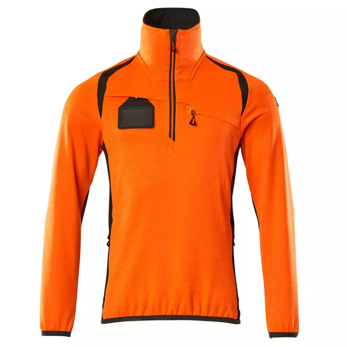 Mascot Accelerate Safe fleece sweater, Hi-vis Orange/Dark anthracite, large image number 0