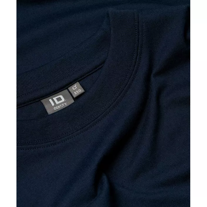 ID T-Time T-shirt with chest pocket, Marine Blue, large image number 4