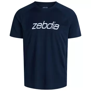 Zebdia sports tee logo T-skjorte, Navy