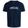 Zebdia sports tee logo T-shirt, Navy, Navy, swatch