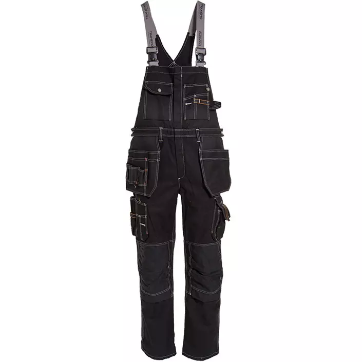 Tranemo Craftsman Pro craftsman bib and brace, Black, large image number 0