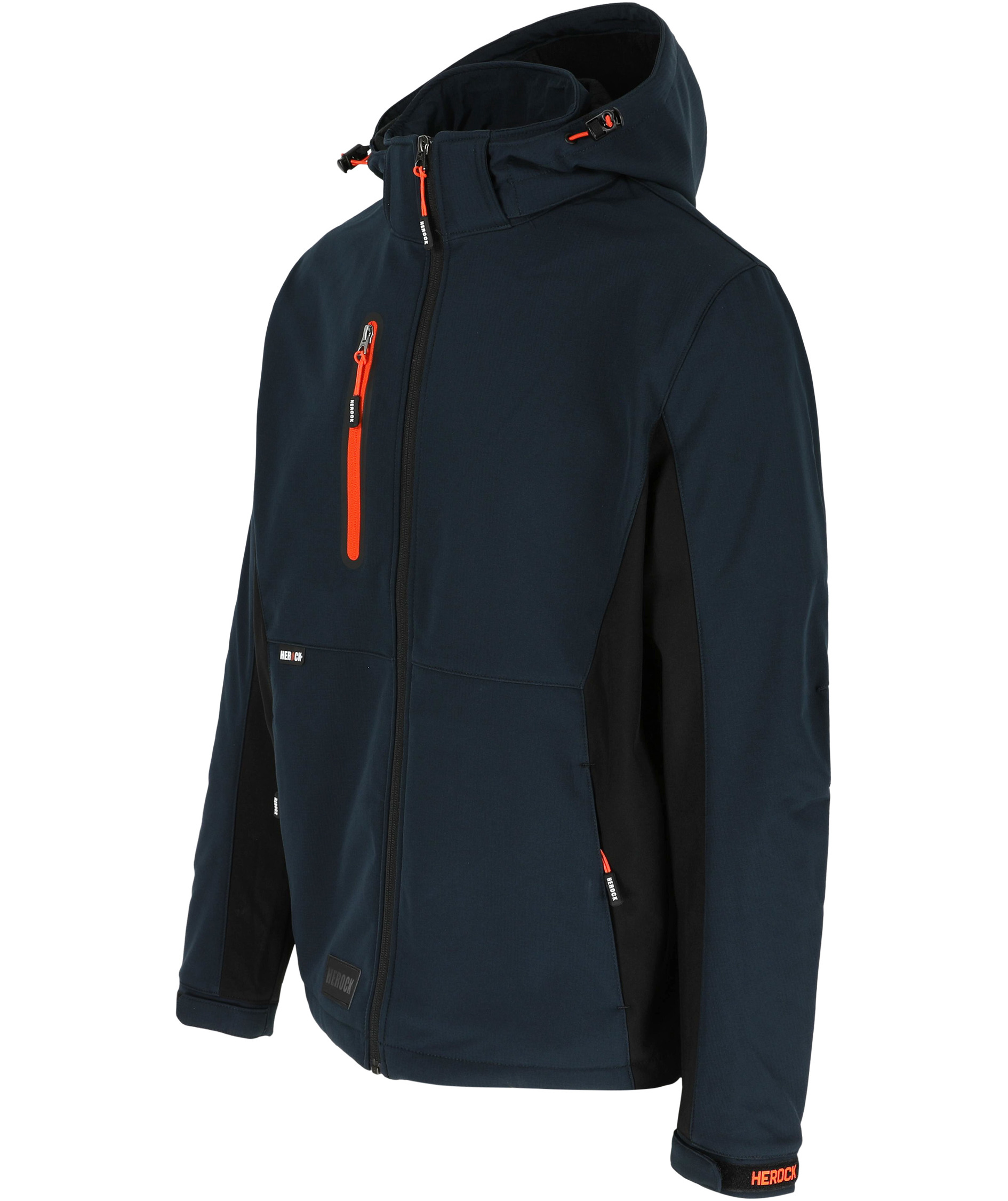 HEROCK Trystan softshell jacket, Navy/black, large image number 7