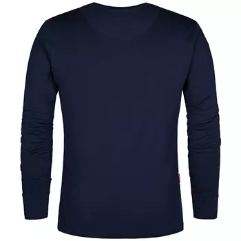 Engel Extend langärmliges Grandad T-Shirt, Blue Ink