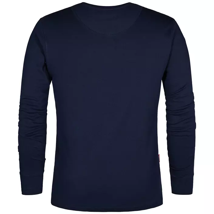 Engel Extend långärmad Grandad T-shirt, Blue Ink, large image number 1