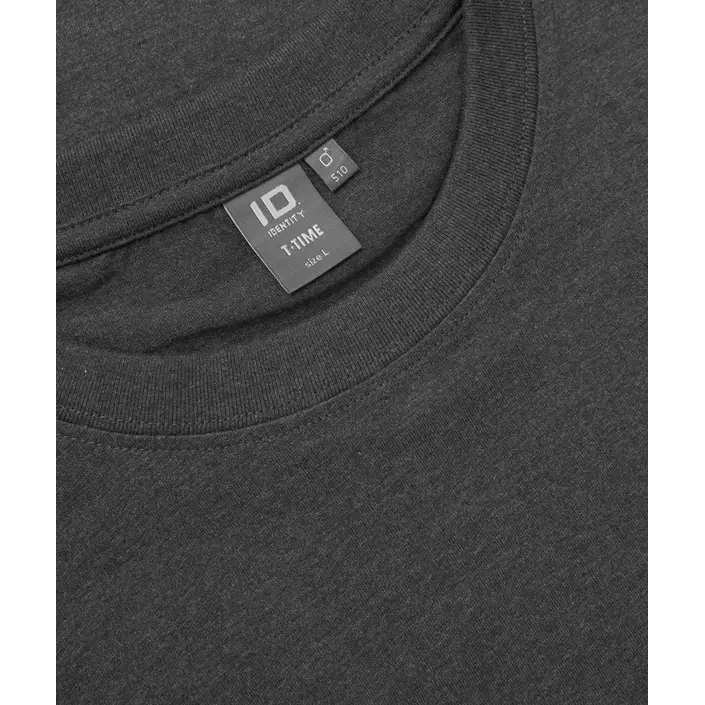 ID T-Time T-shirt, Grafitgrå Melange, large image number 3