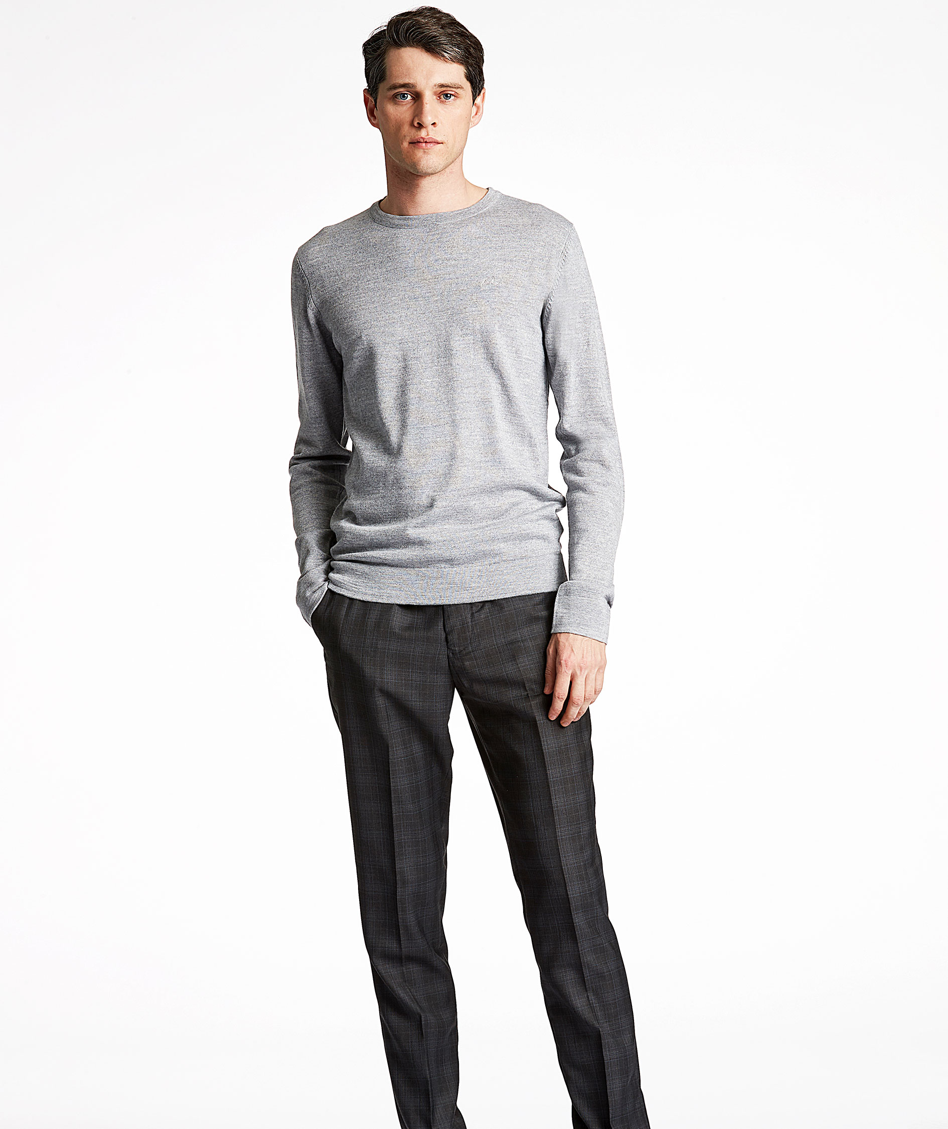 Lindbergh with merino wool, LT Grey Mix, large image number 1