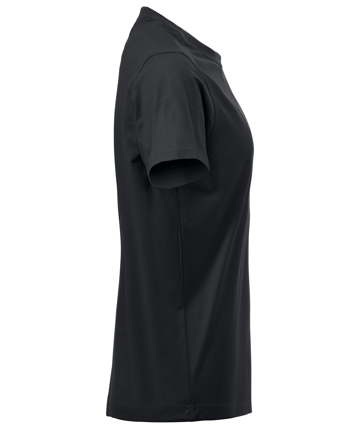 Clique Premium dame T-skjorte, Svart, large image number 3