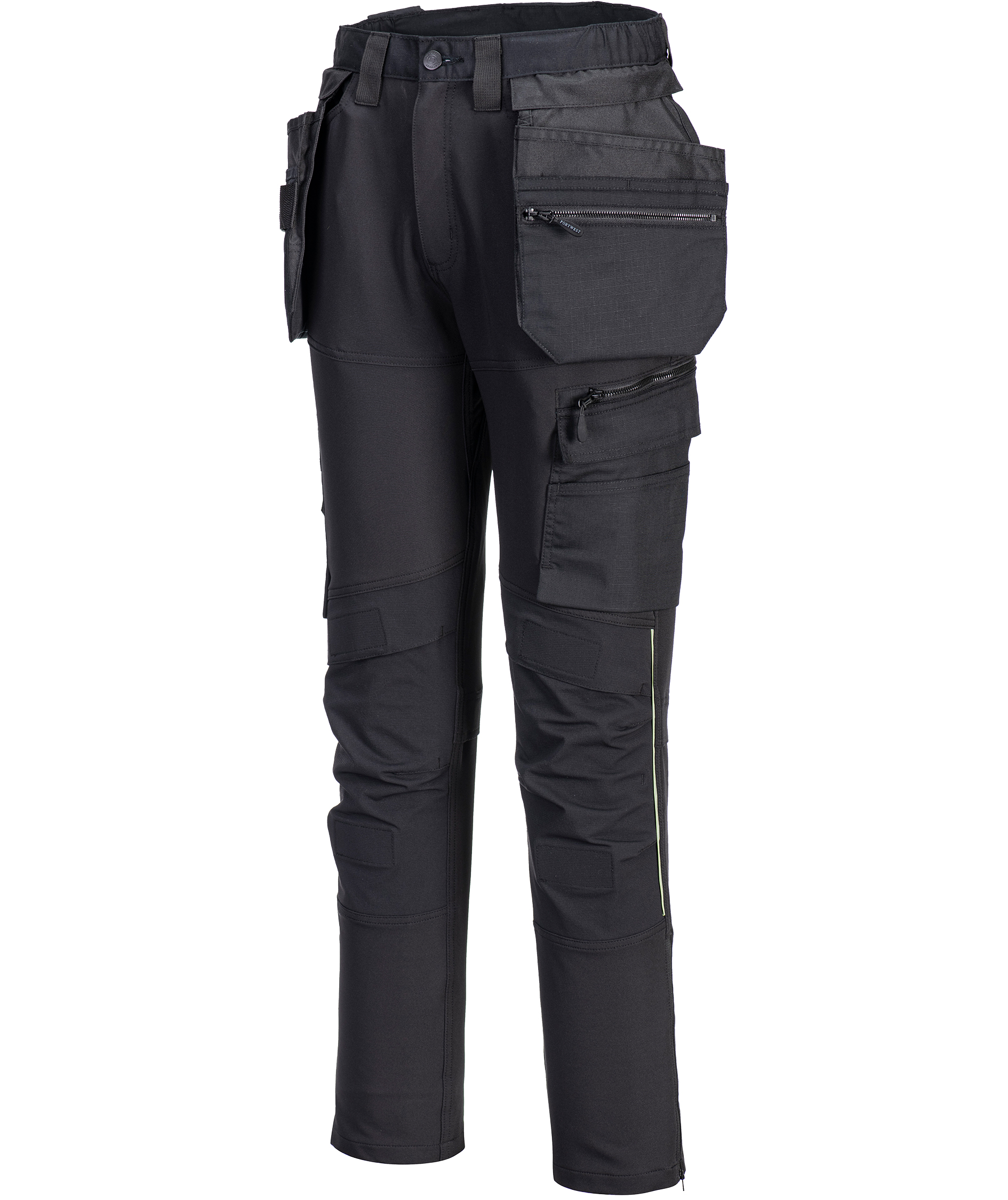 Portwest DX4 Craft craftsman trousers full stretch, Black, large image number 2