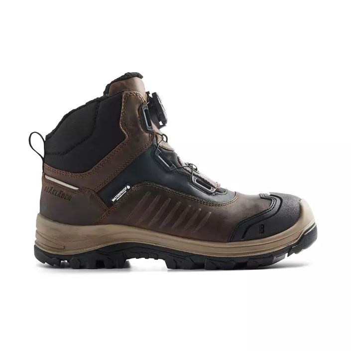 Blåkläder Storm safety boots S3, Brown/Black, large image number 0