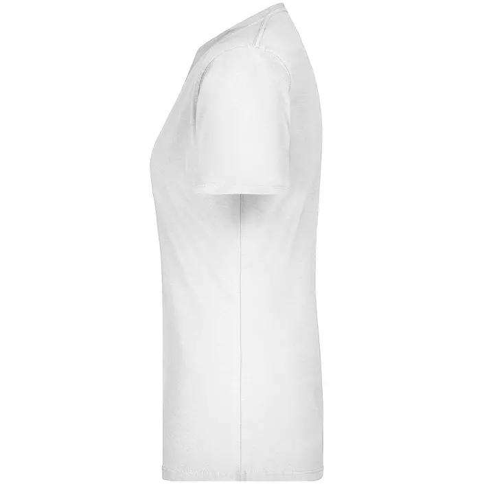 James & Nicholson Basic-T dame T-shirt, Hvid, large image number 3