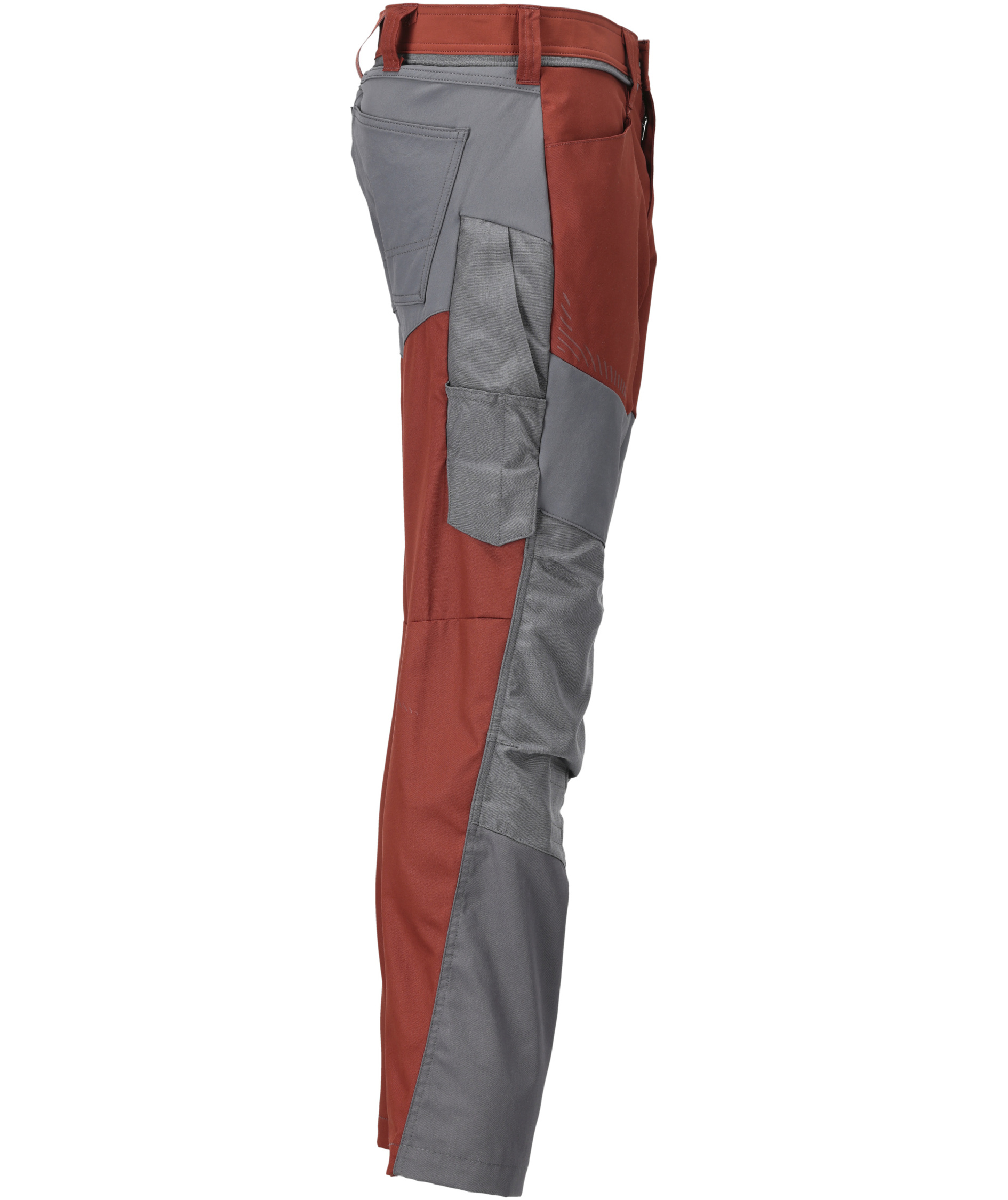 Mascot Customized arbejdsbukser, Efter&aring;rsr&oslash;d/Stengr&aring;, large image number 2