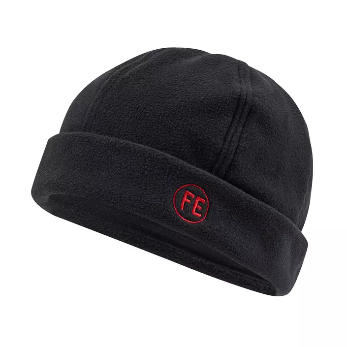 Engel fleece hat, Black, Black, large image number 0