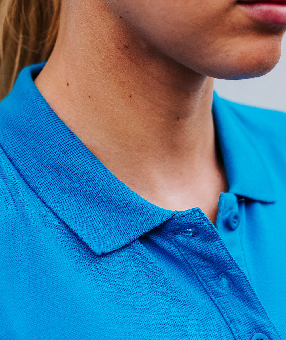 Camus Alice Springs women's polo shirt, Brilliant Blue, large image number 2