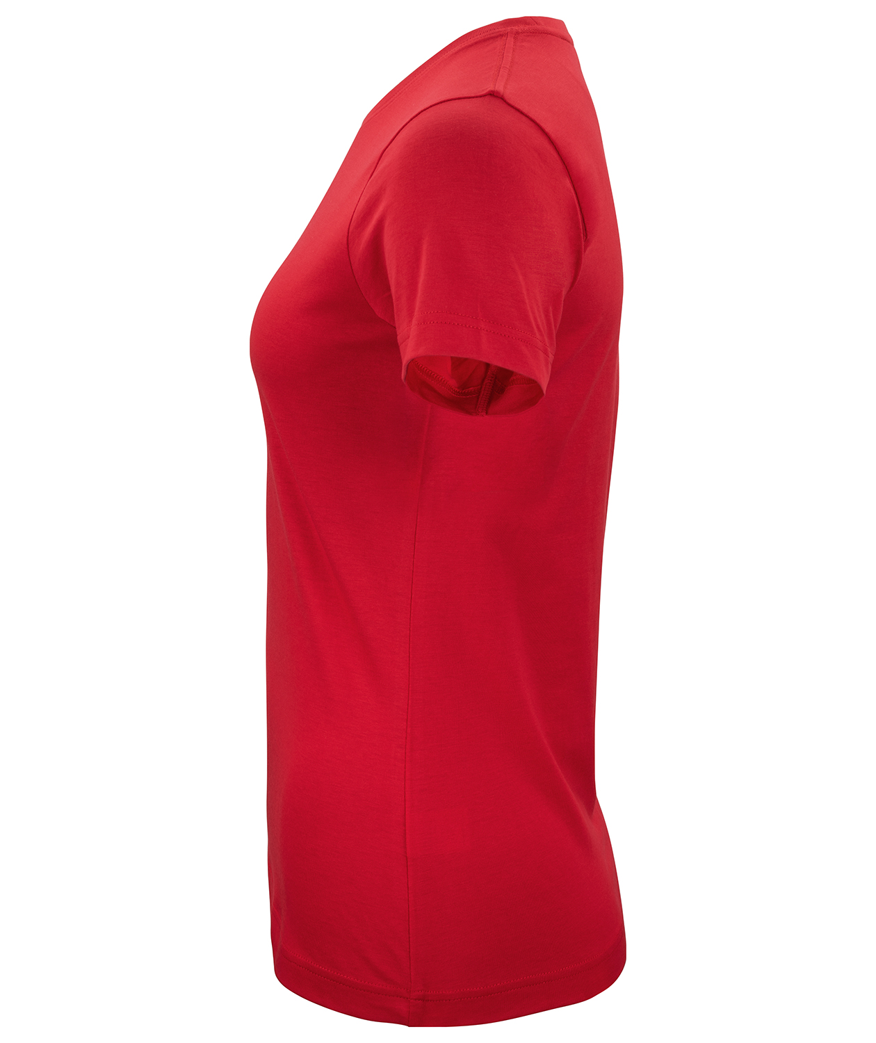 Clique Classic dame T-shirt, R&oslash;d, large image number 2