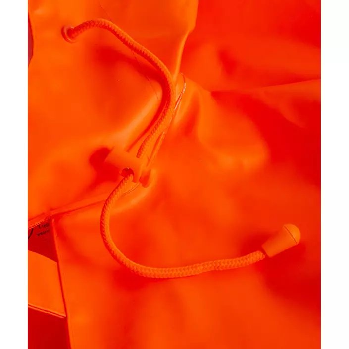 Lyngsøe PVC rain smock, Hi-vis Orange, large image number 3