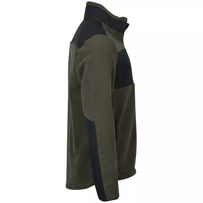Tee Jays Mountain fleece jacket, Deep Green/Black, large image number 7