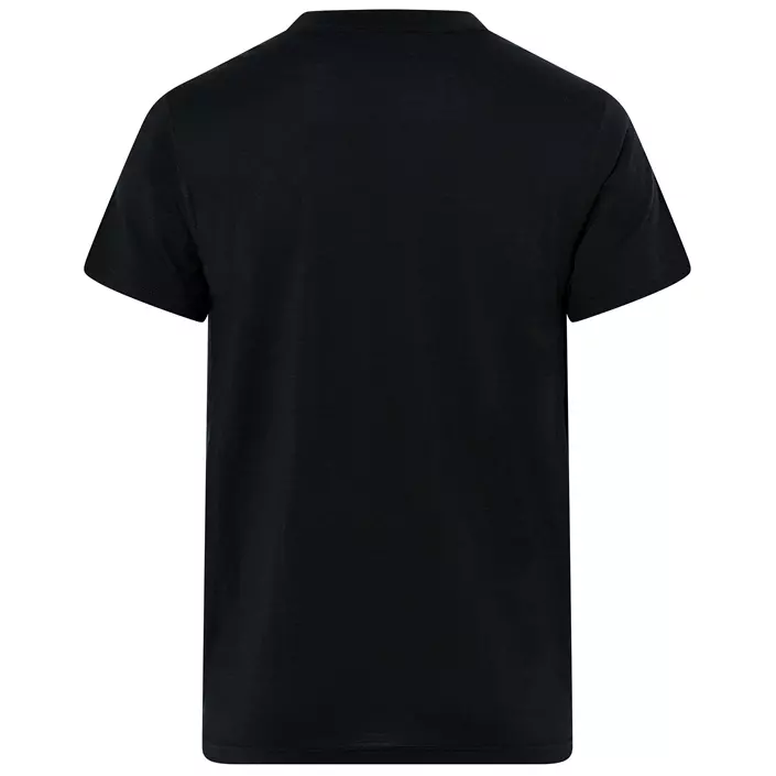 Clipper Moss T-shirt med merinould, Sort, large image number 1