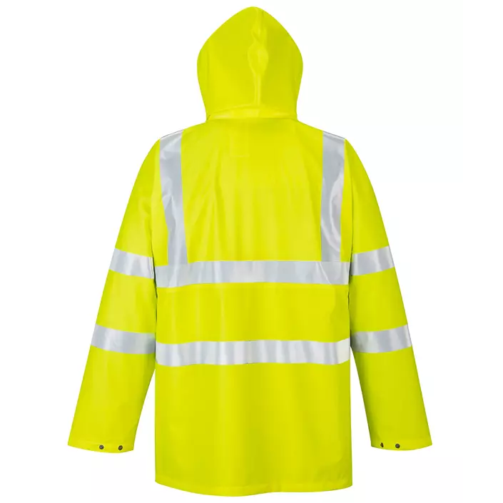 Portwest rain jacket, Hi-Vis Yellow, large image number 2