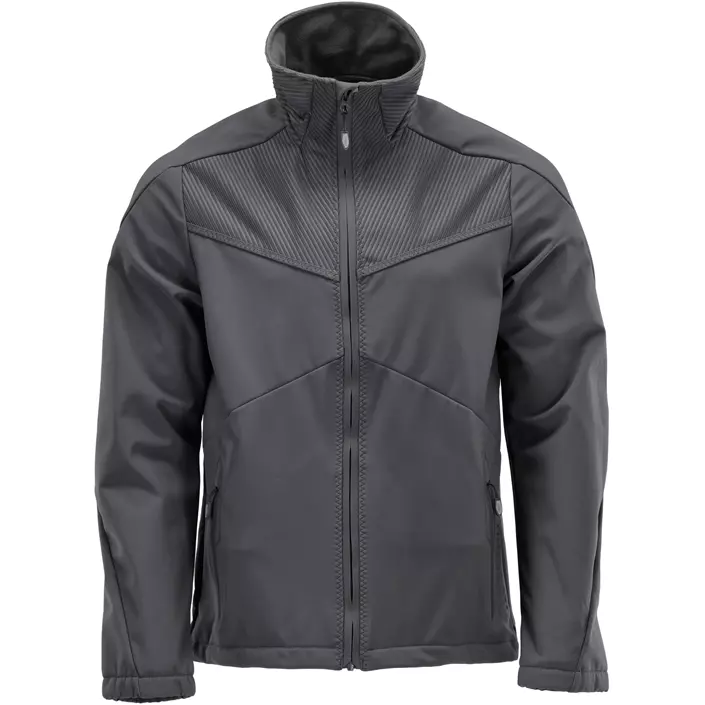 Mascot Customized softshell jacket, Stone grey, large image number 0