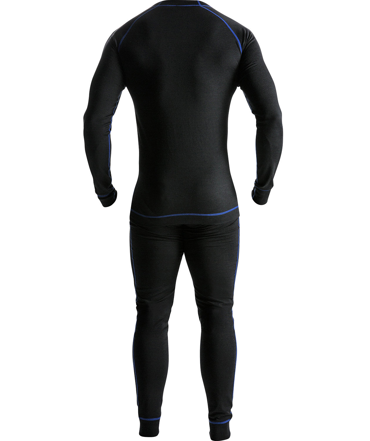 Fristads thermal long johns 2517 with merino wool, Black, large image number 3