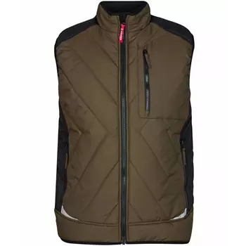 Engel Galaxy winter vest, Forest Green/Black