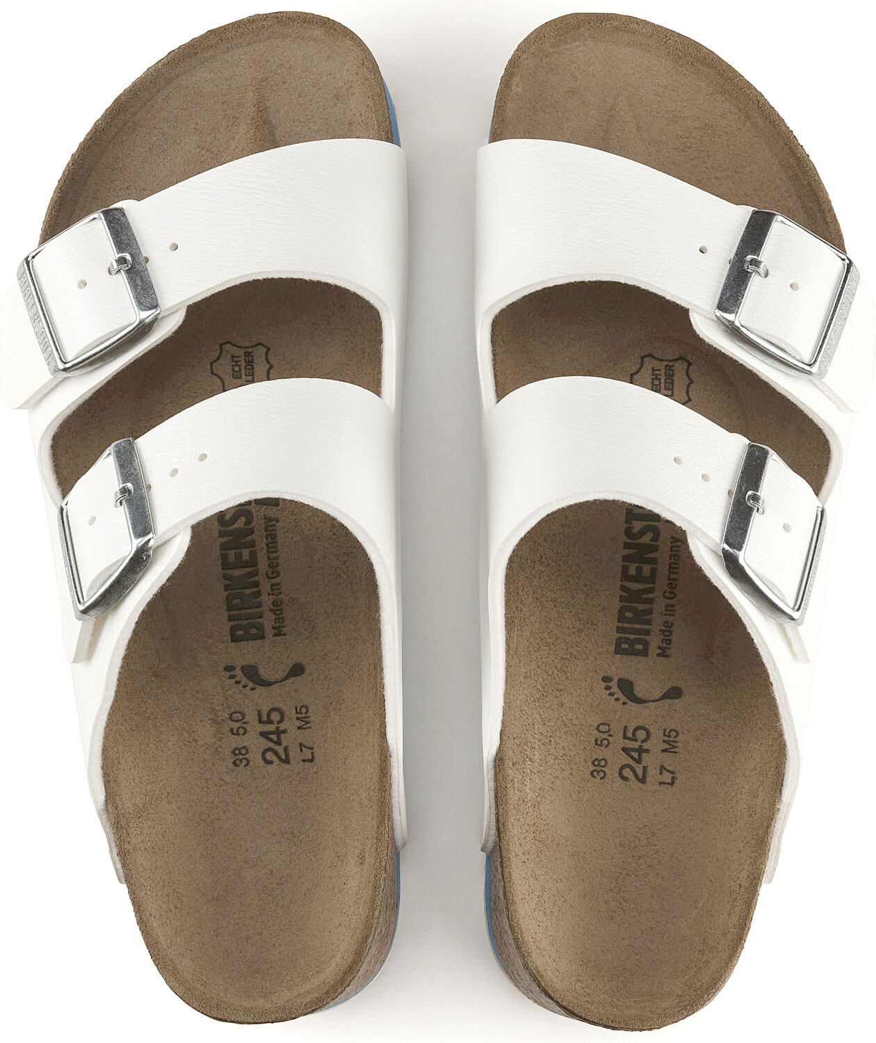 Birkenstock Arizona Regular Fit SL sandals, White, large image number 3