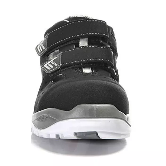 Elten Impulse grey easy vernesandaler S1, Svart, large image number 2