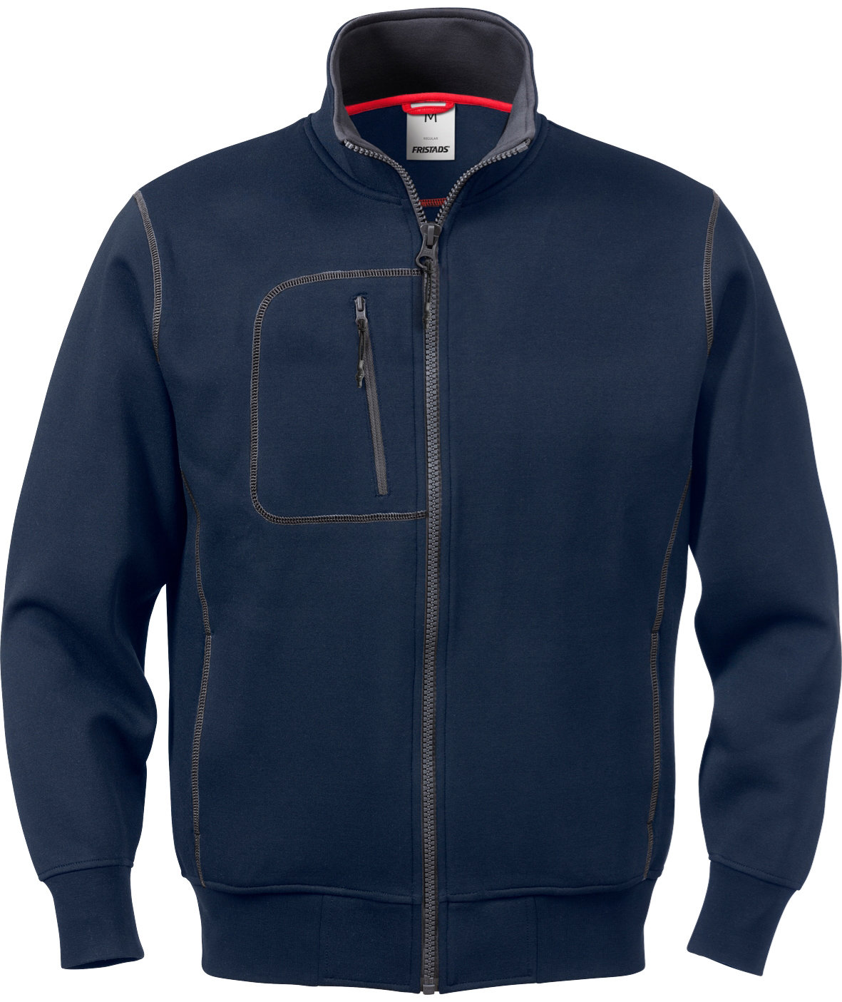 Fristads Acode Sporty cardigan, Dark Blue, large image number 0