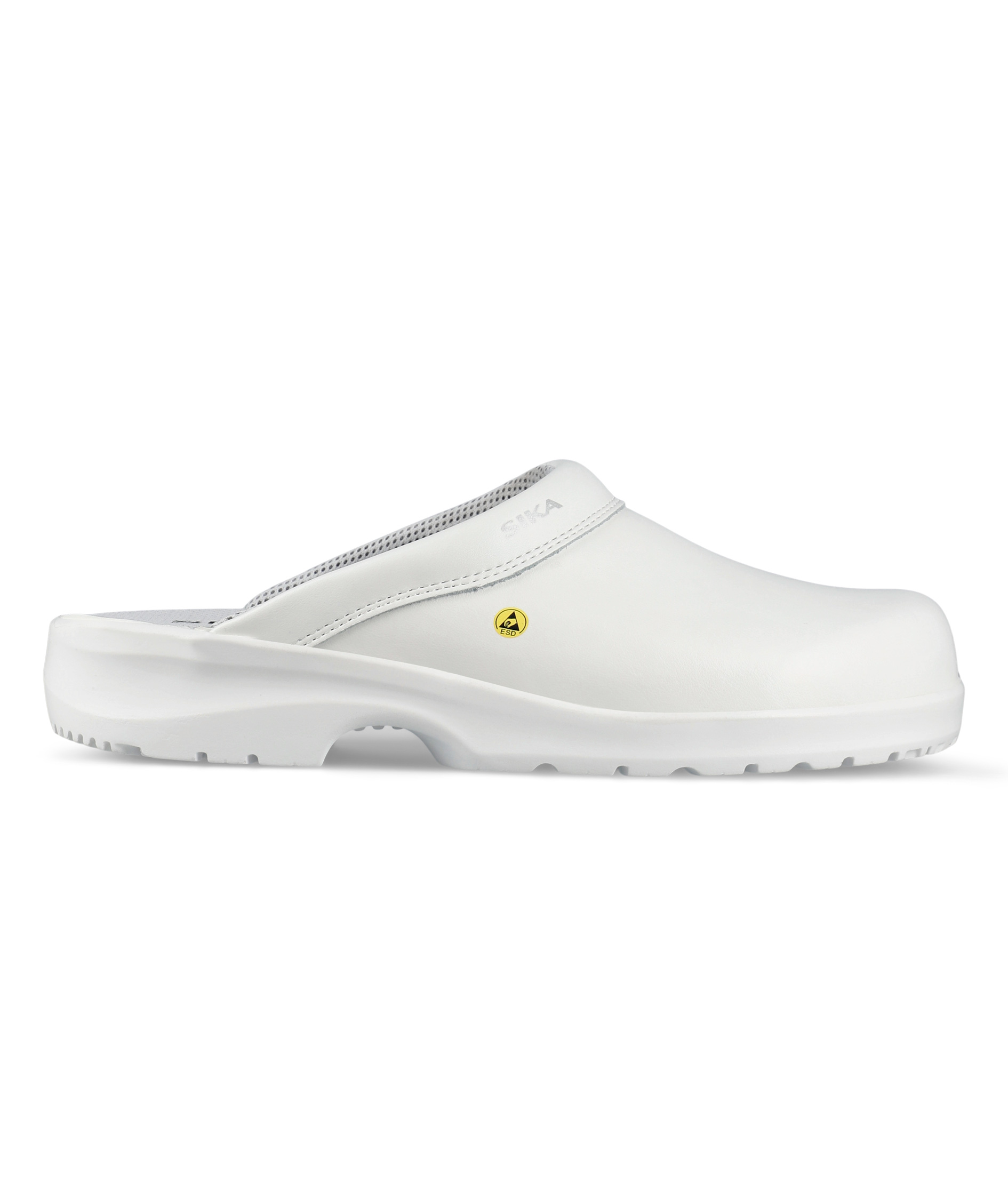 Sika Fusion clogs without heel cover OB, White, large image number 2