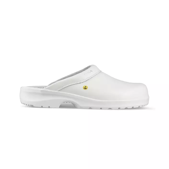 Sika Fusion clogs without heel cover OB, White, large image number 2